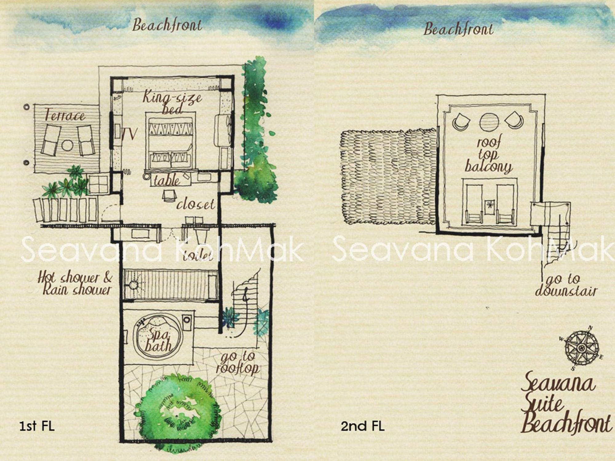 Seavana Koh Mak Beach Resort Phòng bức ảnh